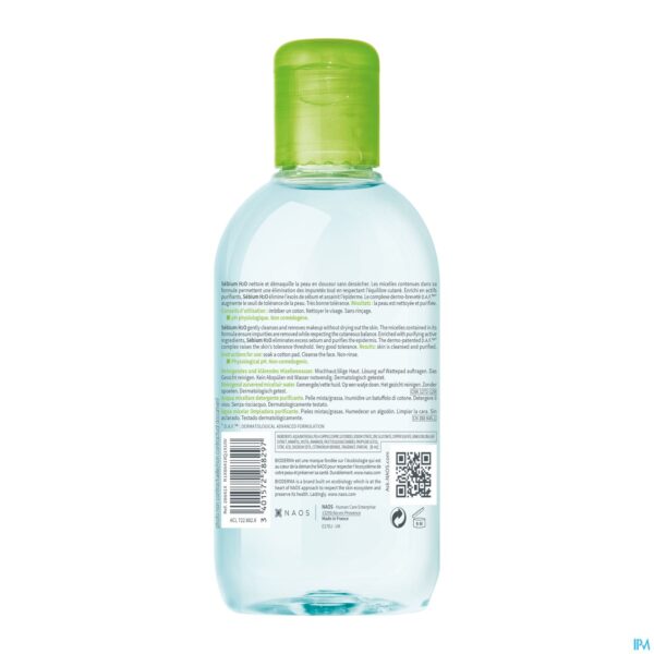 Productshot Bioderma Sebium H2o Micellaire Opl Vh 250ml Productshot Bioderma Sebium H2o Micellaire Opl Vh 250ml