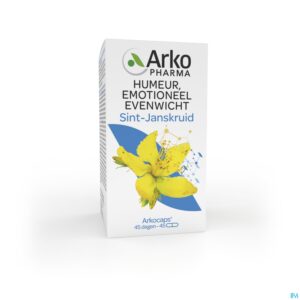 Packshot Arkocaps Sint Janskruid Plantaardig 45