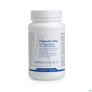 Packshot Palmetto Plus Biotics Caps 90