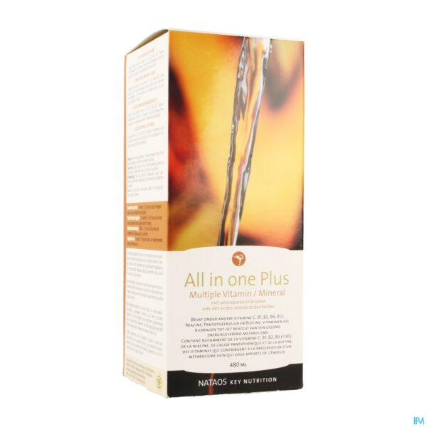 Packshot All In One Plus Multiple Vitamin/mineral 480ml