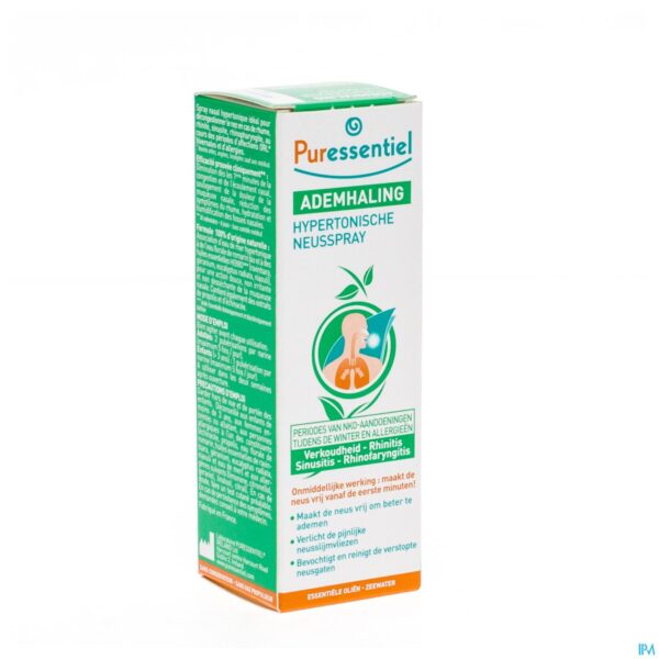 Packshot Puressentiel Ademhaling Neusspray 15ml