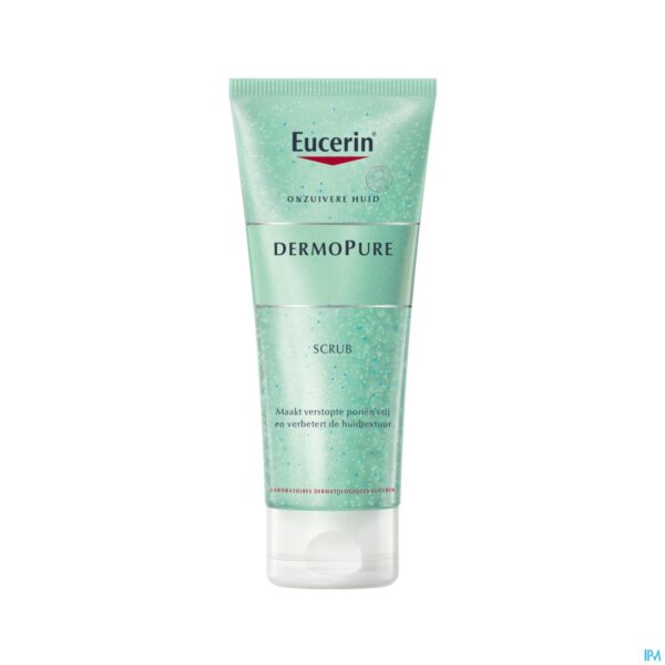 Packshot Eucerin Dermopure Scrub 100ml Packshot Eucerin Dermopure Scrub 100ml