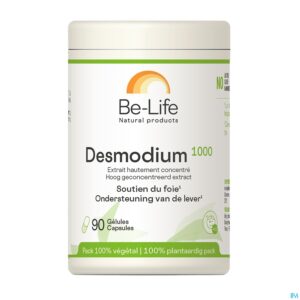 Packshot Desmodium 1000 Be Life Bio Caps 90x200mg
