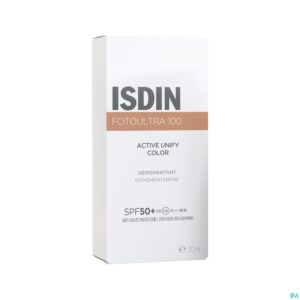 Packshot Isdin Fotoultra Active Unify Color Ip50+ 50ml