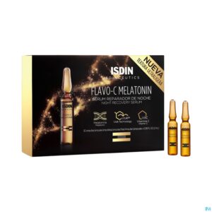 Packshot Isdinceutics Flavo-c Melatonin Amp 30x2ml