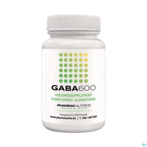 Packshot Gaba 600 V-caps 60 Pharmanutrics
