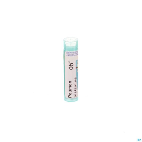 Packshot Poumon Histamine 5ch Gr 4g Boiron