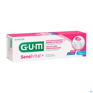 Packshot GUM® SensiVital® + Tandpasta 75ml 