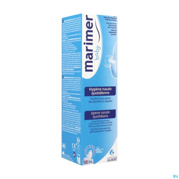 Packshot Marimer Baby Isotonisch Zeewater Spray 100ml