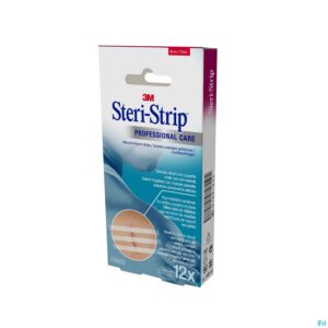 Packshot Steri-strip 3m Steril 6,0mmx 75mm 12x 3 1541p12