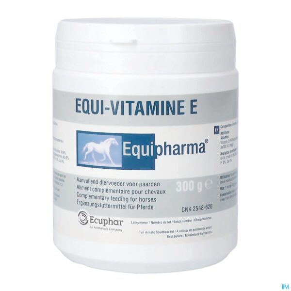 Packshot Equi Vitamine E Pot 300g