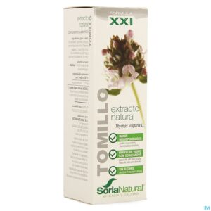 Packshot Soria Thymus Vulgaris Xxi Extr.glyc 50ml
