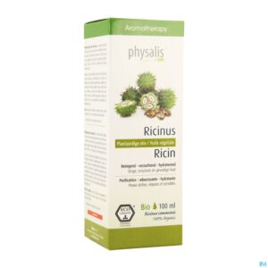 Packshot Physalis Plantaardige Olie Ricinus Bio 100ml