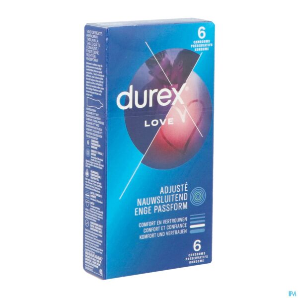 Packshot Durex Love Condoms 6