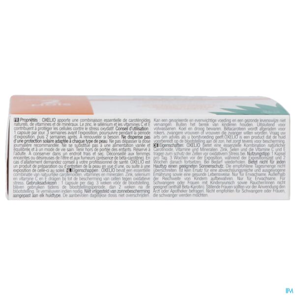 Packshot Oxelio Zon Caps 60