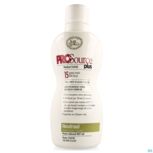 Packshot Prosource Plus Neutraal 15g Eiwit/30ml Fl 887ml