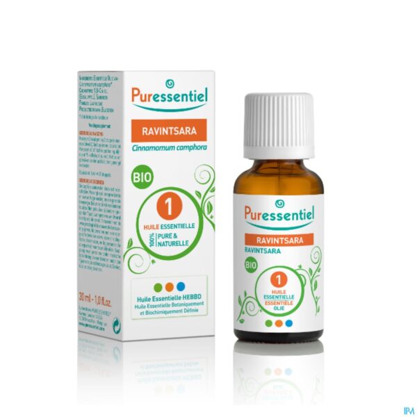 Packshot Puressentiel Eo Ravintsara Bio 30ml