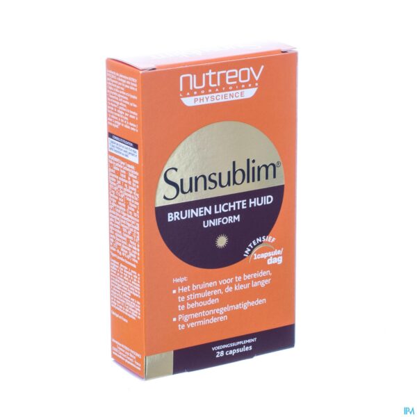Packshot Physcience Sunsublim Bronz.spec. P Claire Caps 28