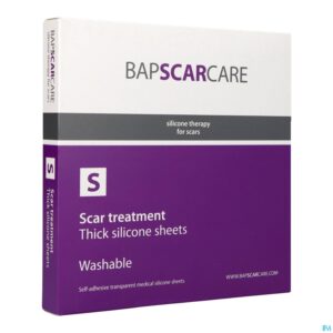 Packshot Bap Scar Care S Silicoonverb Adh 10x 15cm 2 Stuks