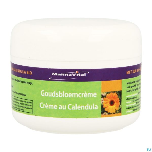 Packshot Mannavital Goudsbloemcreme 100ml