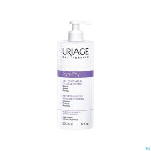 Packshot Uriage Gyn-phy Gel Fraicheur Hygiene Intime 500ml