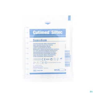 Packshot Cutimed Siltec Kp Steriel 5,0x 6,0cm 1 7328500