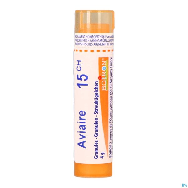 Packshot Aviaire 15ch Gr 4g Boiron