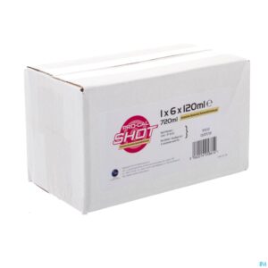 Packshot Pro-cal Shot Banaan 6x120ml
