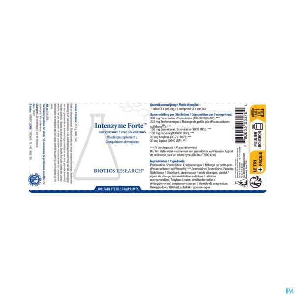 Lifestyle_image Intenzyme Forte Biotics Comp 100