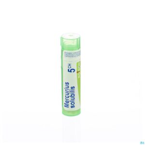 Packshot Mercurius Solubilis 5ch Gr 4g Boiron