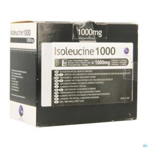 Packshot Isoleucine 1000 Pdr Zakje 30x4g