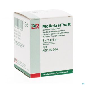 Packshot Mollelast Haft Windel Elast Adh 6cmx 4m 30064