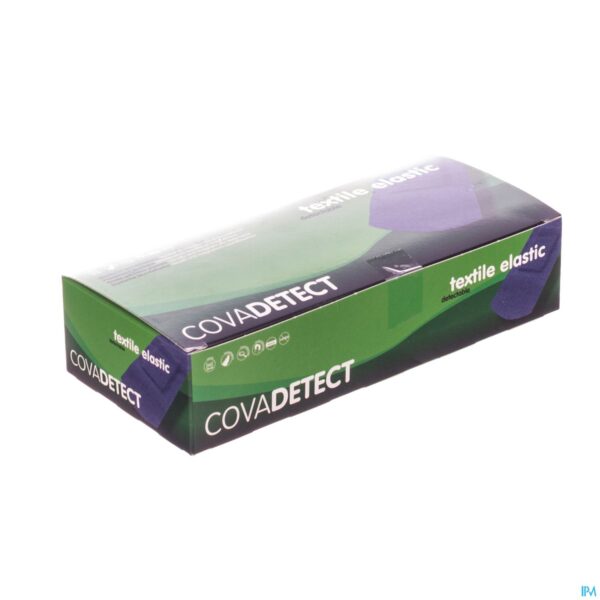 Packshot Cova Detectiepleister Blauw 3x12cm Text100 30120t
