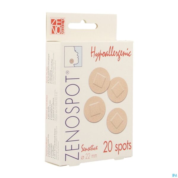 Packshot Zenospot 22mm 20 Sensitive Pleister