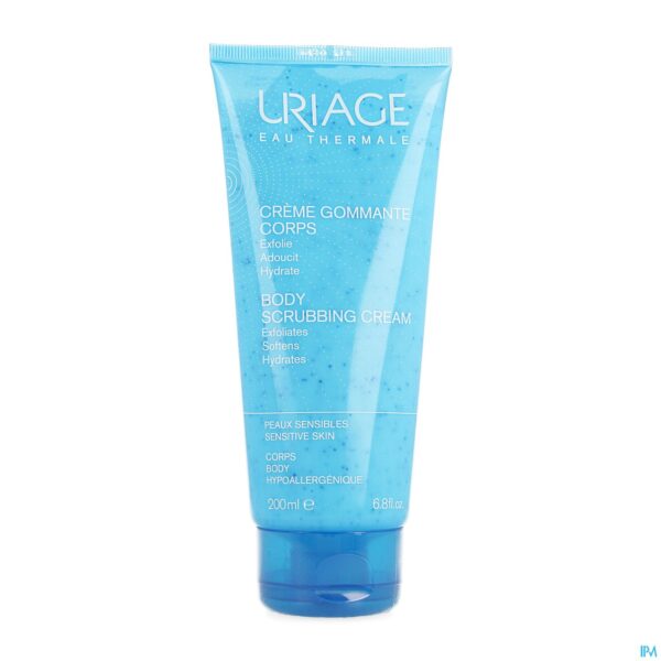 Packshot Uriage Creme Gommante Corps 200ml