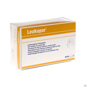 Packshot Leukopor A/allergie Rol 2,50cmx9,2m 12 245400