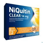 Packshot Niquitin Clear Patches 14 X 14mg