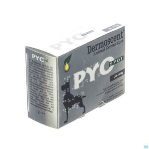 Packshot Essential Pyospot Hond 20-40kg Pipet 4x2,4ml