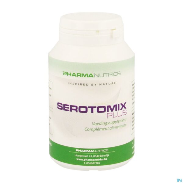 Packshot Serotomix Plus V-caps 60 Pharmanutrics