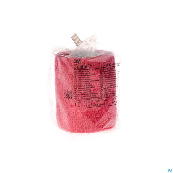 Packshot Coban 3m Rekverband Red Rol 7,5cmx4,57m 1583/r Packshot Coban 3m Rekverband Red Rol 7,5cmx4,57m 1583/r