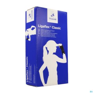 Packshot Thuasne Ligaflex Class. Pols Links Zwart T4 243502