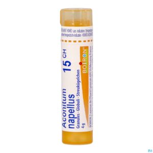 Packshot Aconitum Napellus 15ch Gr 4g Boiron