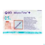 Packshot Microfine Ins.spuit 0,5ml 29g 12,7mm 10 324824