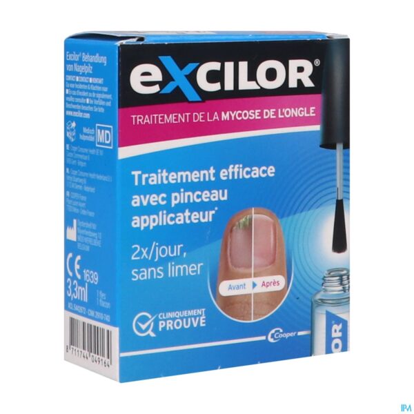 Packshot Excilor Liquid 3,3ml Packshot Excilor Liquid 3,3ml