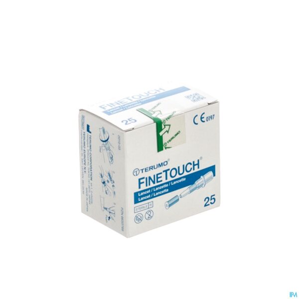 Packshot Terumo Finetouch Lancet 25