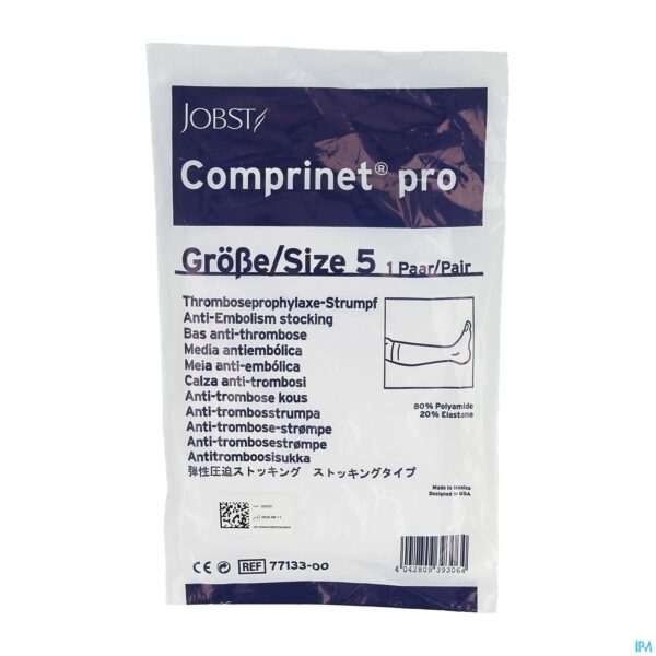 Packshot Comprinet Pro Knee Kous A/embolie T5 1paar 7713300