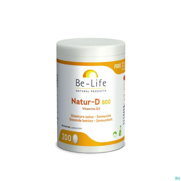 Packshot Natur D 800 Be-life Caps 200