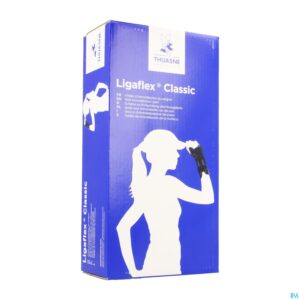 Packshot Thuasne Ligaflex Class. Pols Links Zwart T1 243502
