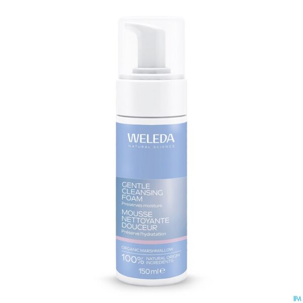 Packshot Weleda Reininginsmousse Milde Gezicht 150ml Packshot Weleda Reininginsmousse Milde Gezicht 150ml