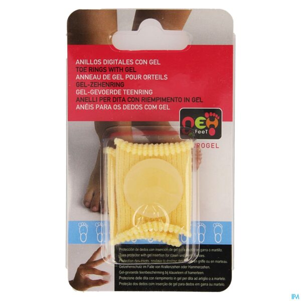 Packshot Neh Gel Gevoerde Teenring 43/46 1 Paar